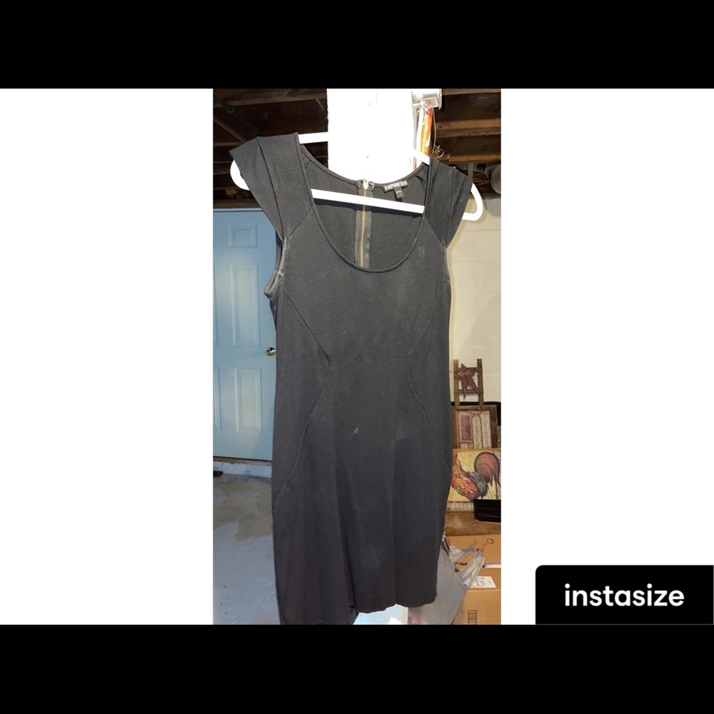 Express little black dress